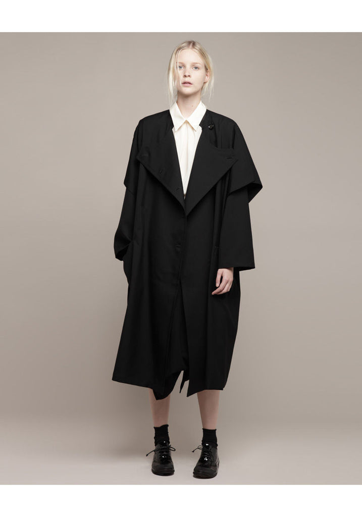 Double Sleeved Oversized Coat