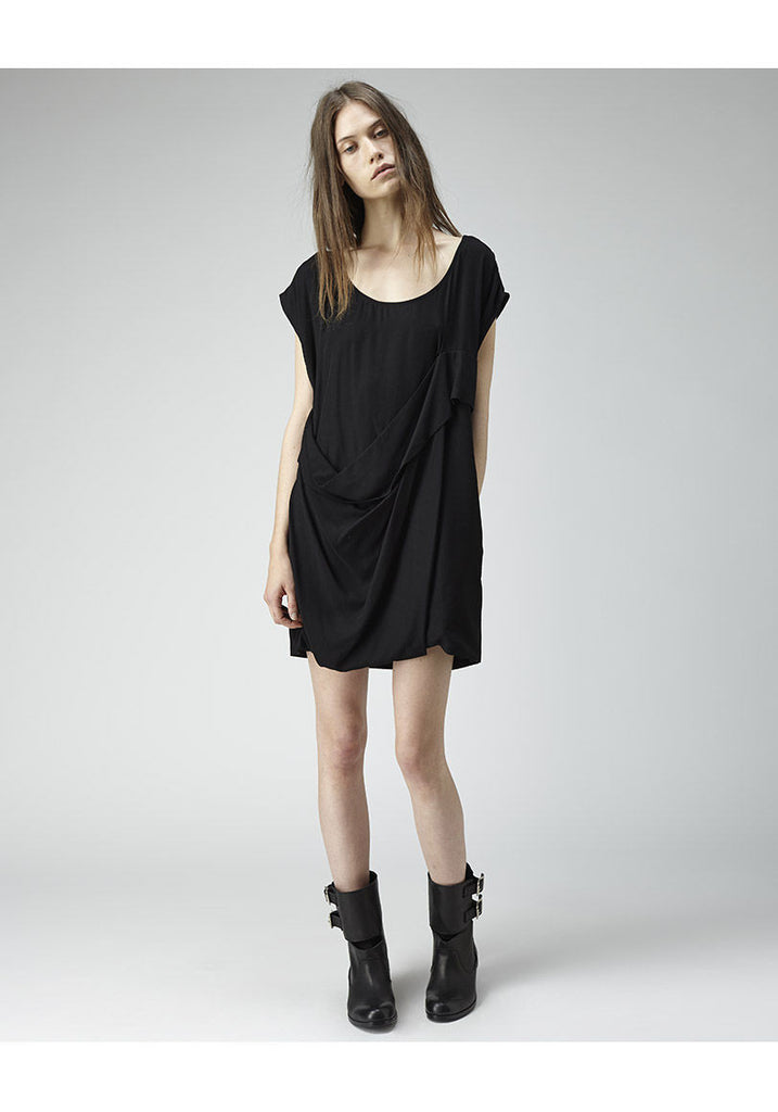 Drape Front Dress