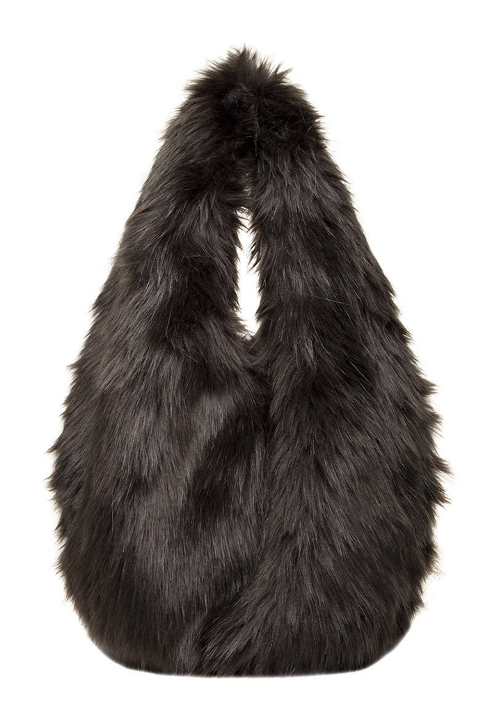 Fur Hobo Bag