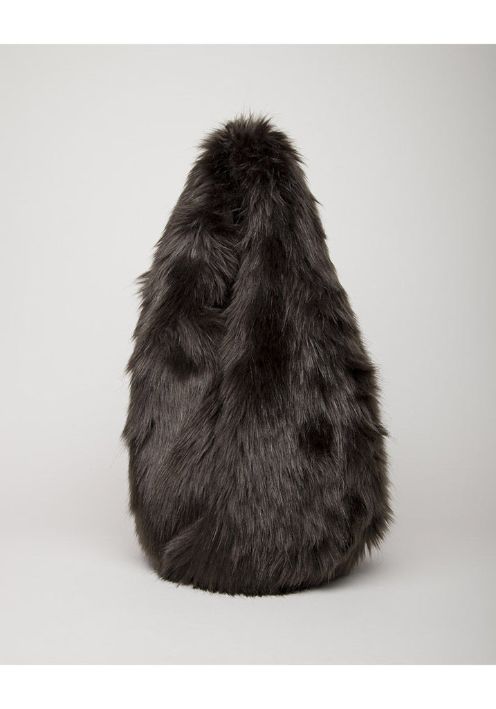 Fur Hobo Bag