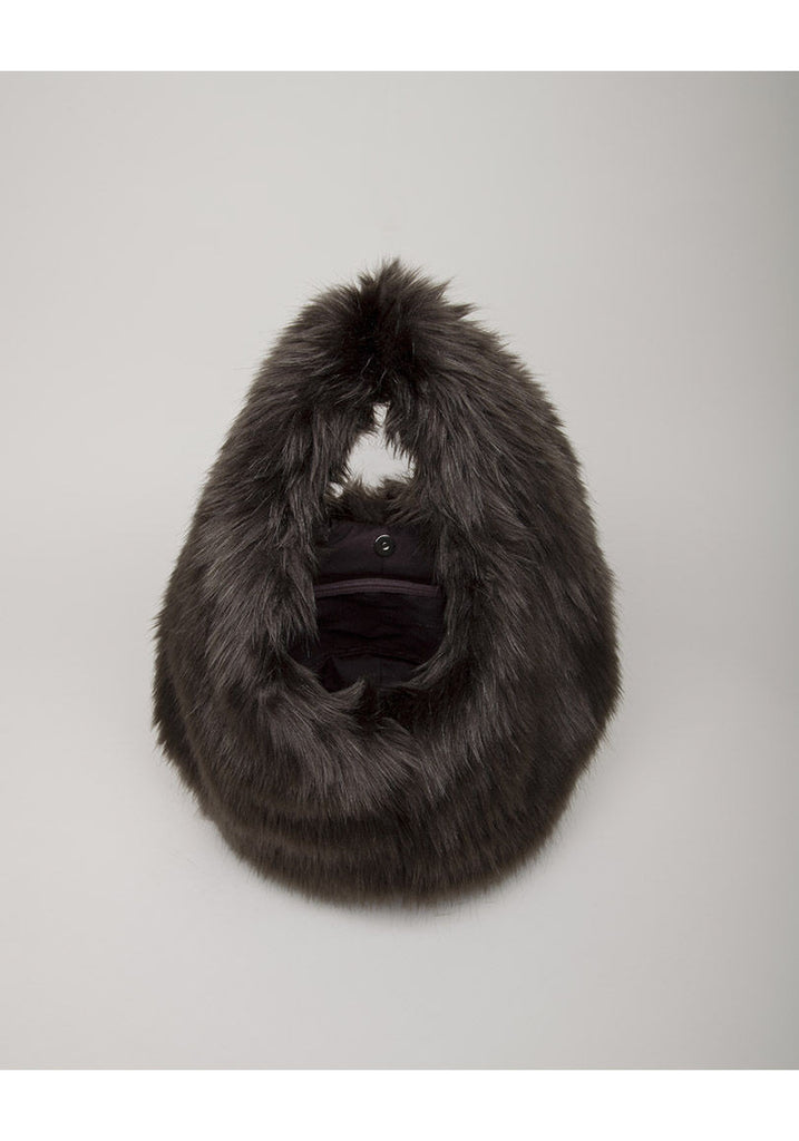 Fur Hobo Bag