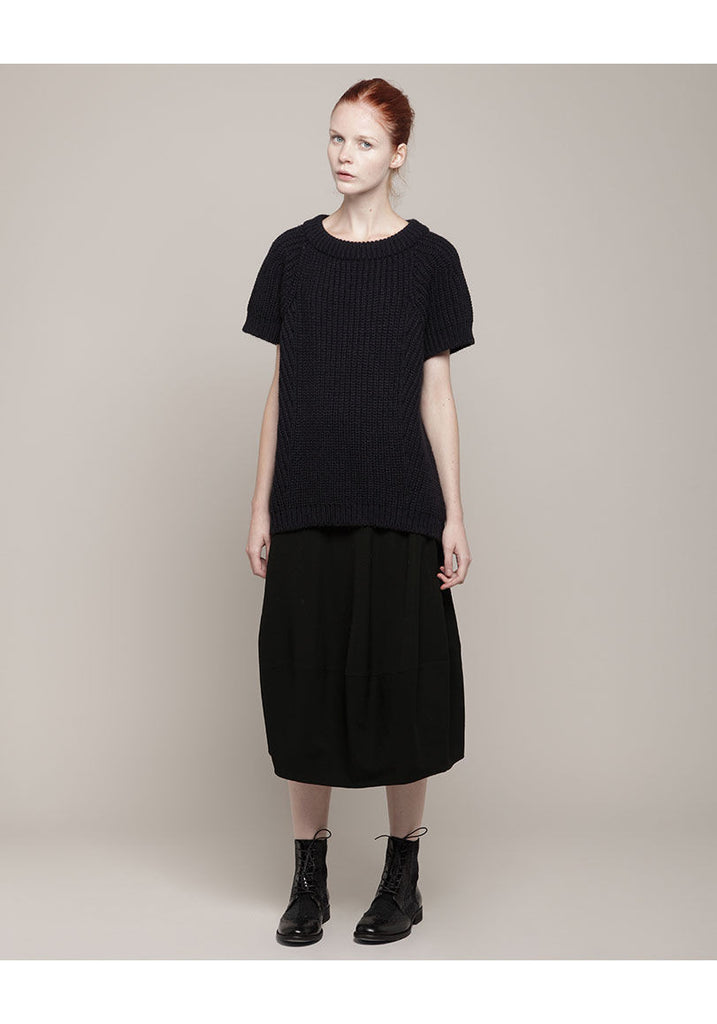 Gabardine Balloon Skirt