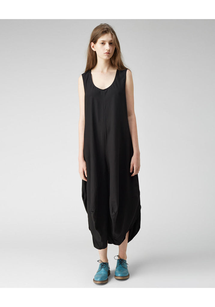 Long Gabardine Dress