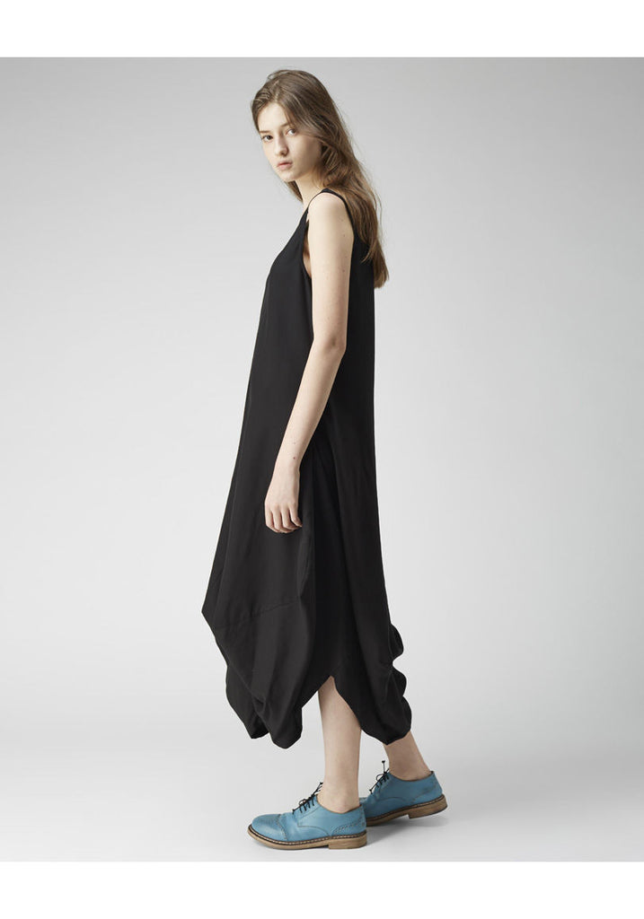 Long Gabardine Dress