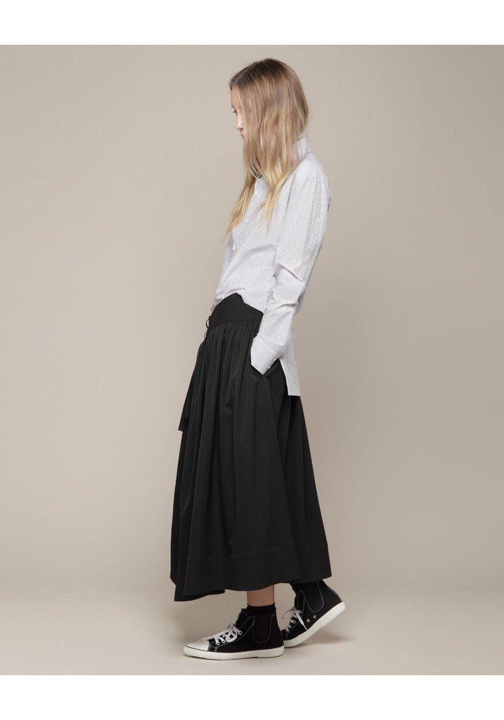 Long Gathered Skirt