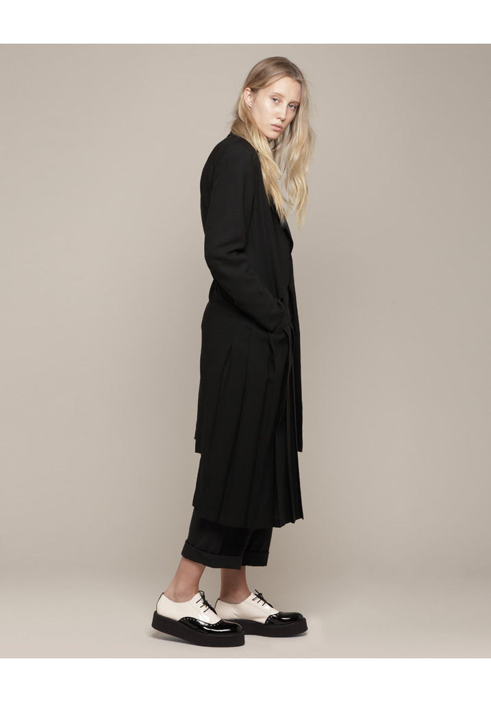 Long Pleated Jacket