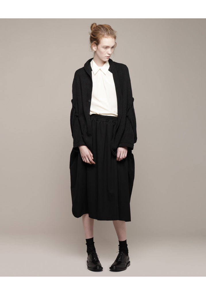 Pouch Pocket Gathered Skirt