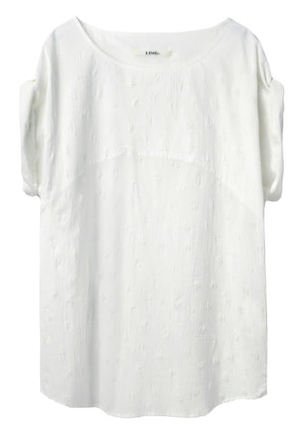 Roll Sleeve Top