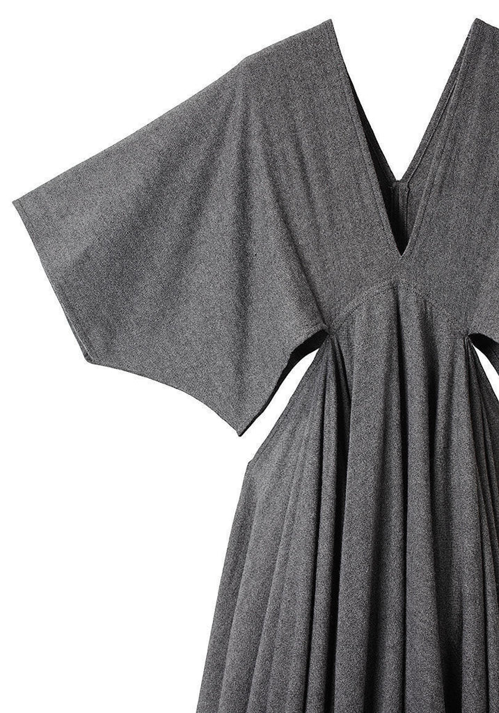 Trapeze V-Neck Dress