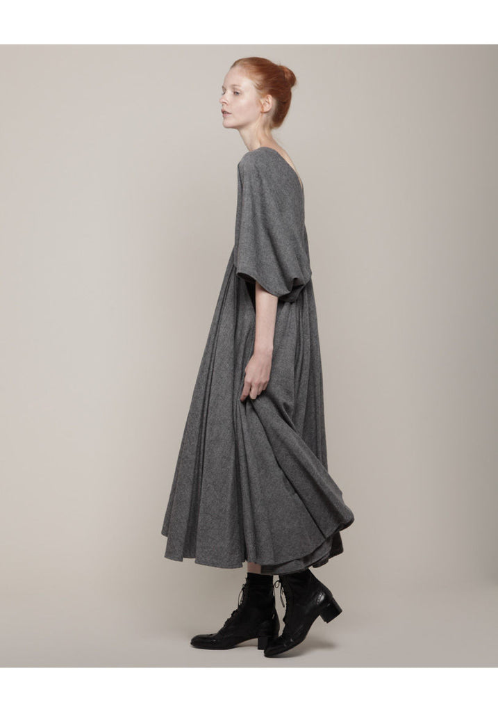 Trapeze V-Neck Dress