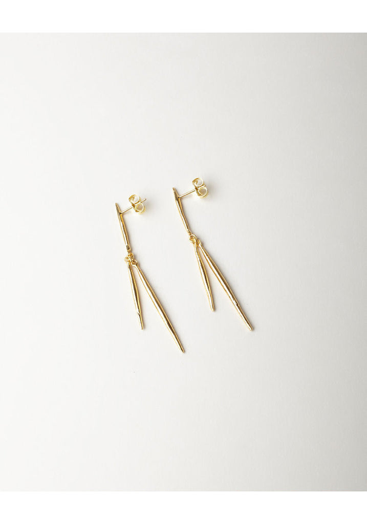 Three Stick Earrings
