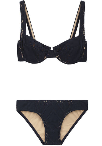 Lace Knit Bikini