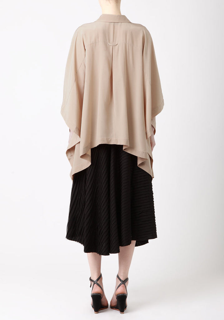 Modernist Cape Blouse