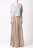 Silk Maxi Skirt