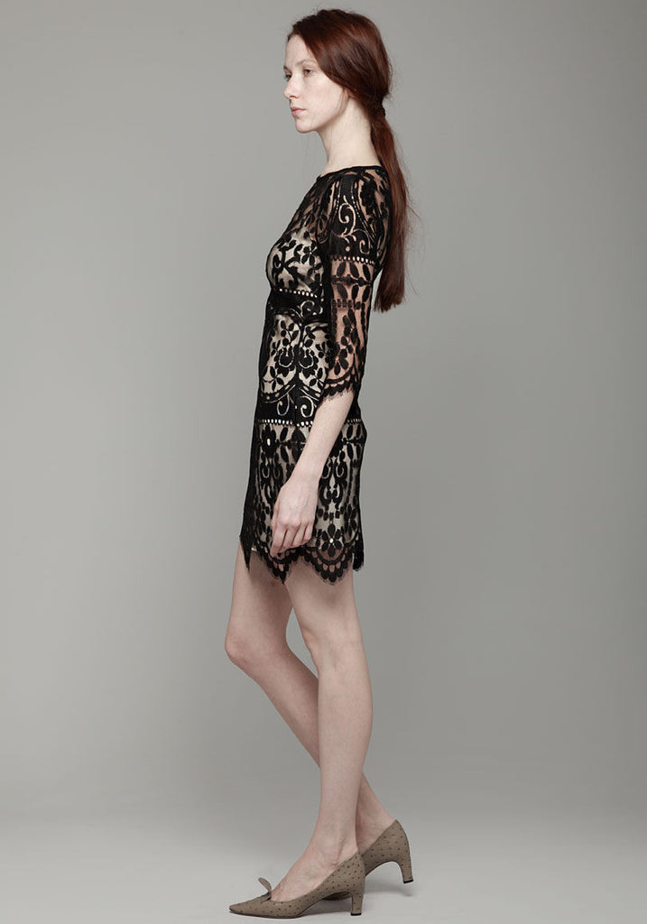 Tilly Lace Fitted Dress