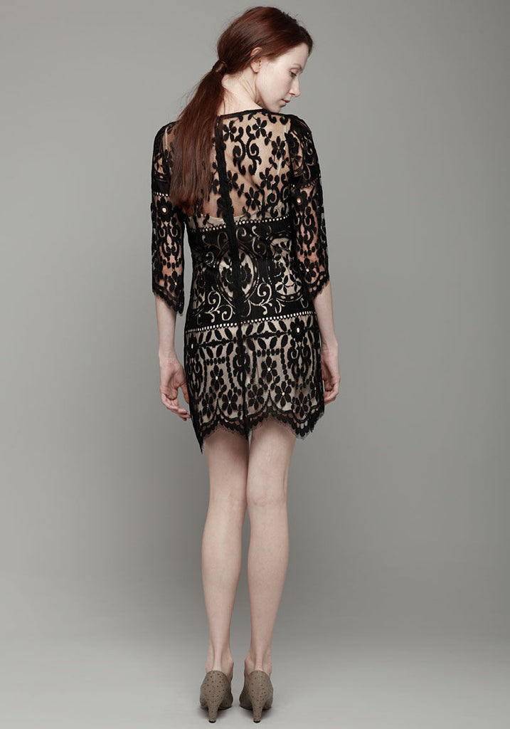 Tilly Lace Fitted Dress