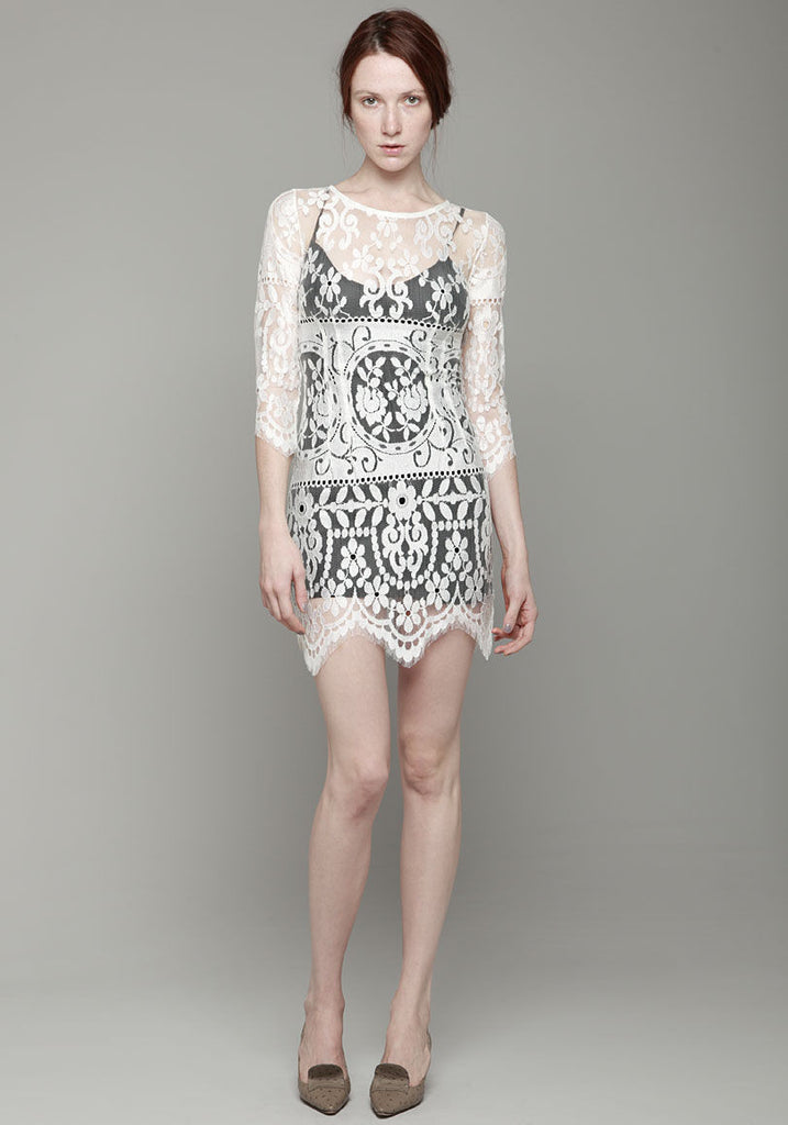 Tilly Lace Fitted Dress