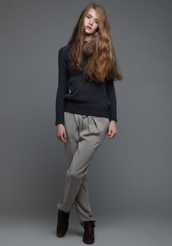 Slouchy Raglan Pullover