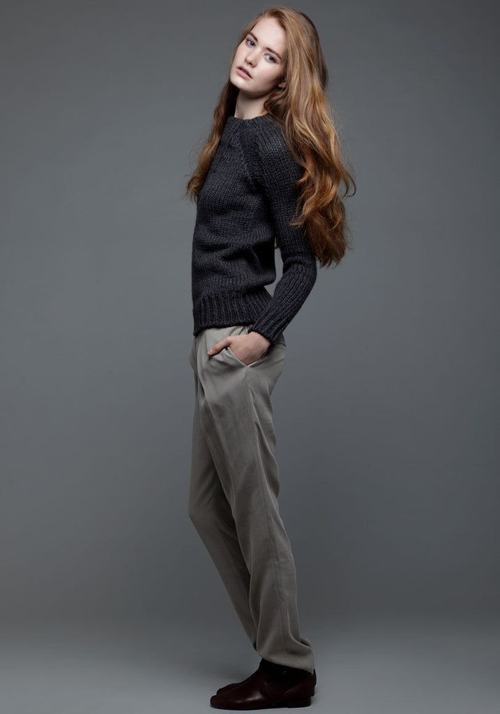 Slouchy Raglan Pullover