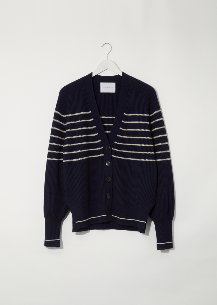 Fisherman Rib Cape Cardigan