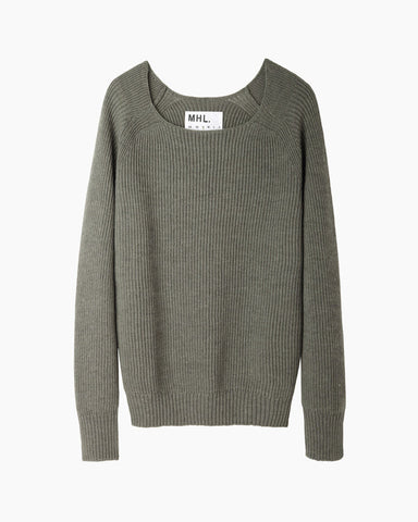 Rib Knit Pullover