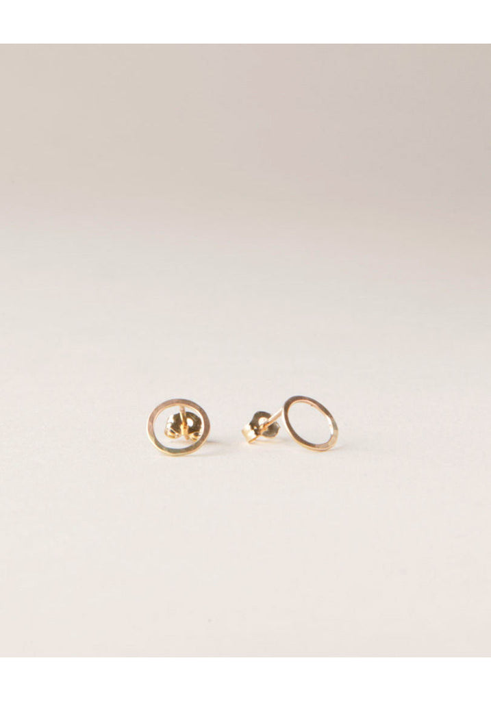 Small Circle Studs