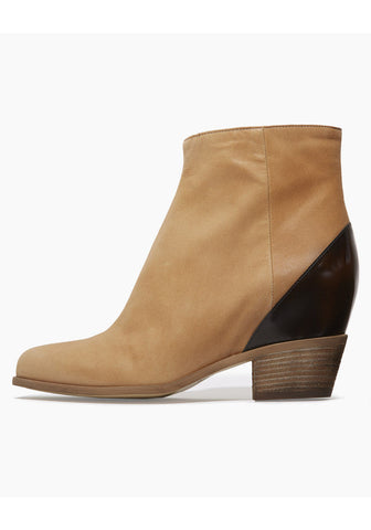 Hidden-Wedge Ankle Boot