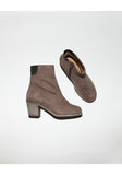 Stacked-Heel Boot