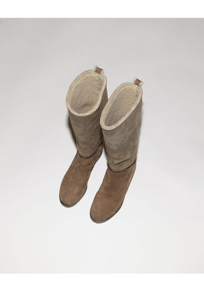 Tall Shearling Boot
