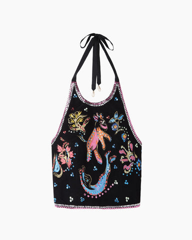 Handpainted Bib