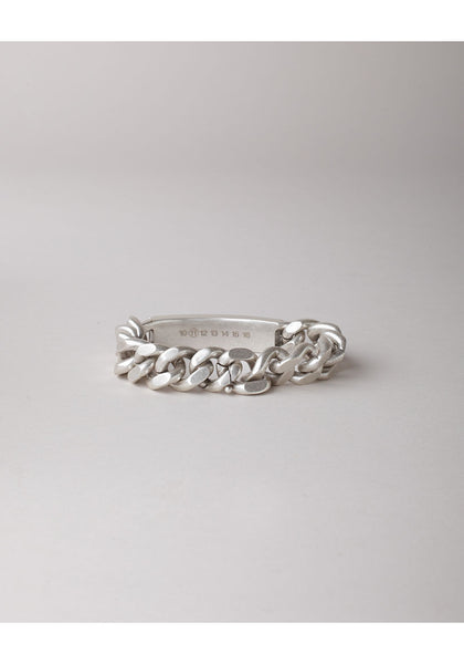 Maison Margiela 11 チェーン ブラス リング シルバー Chain-Link Bracelet by Maison Martin Margiela Line 11 - La