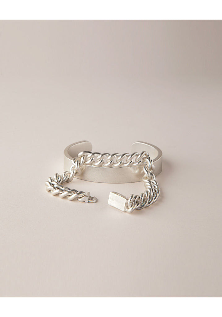 Cuff w/Chain Bracelet