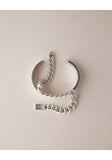 Cuff w/Chain Bracelet