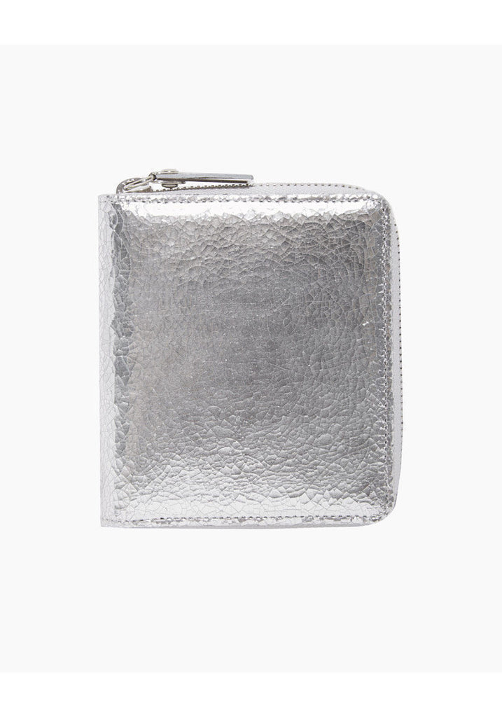 Metallic Zip Wallet
