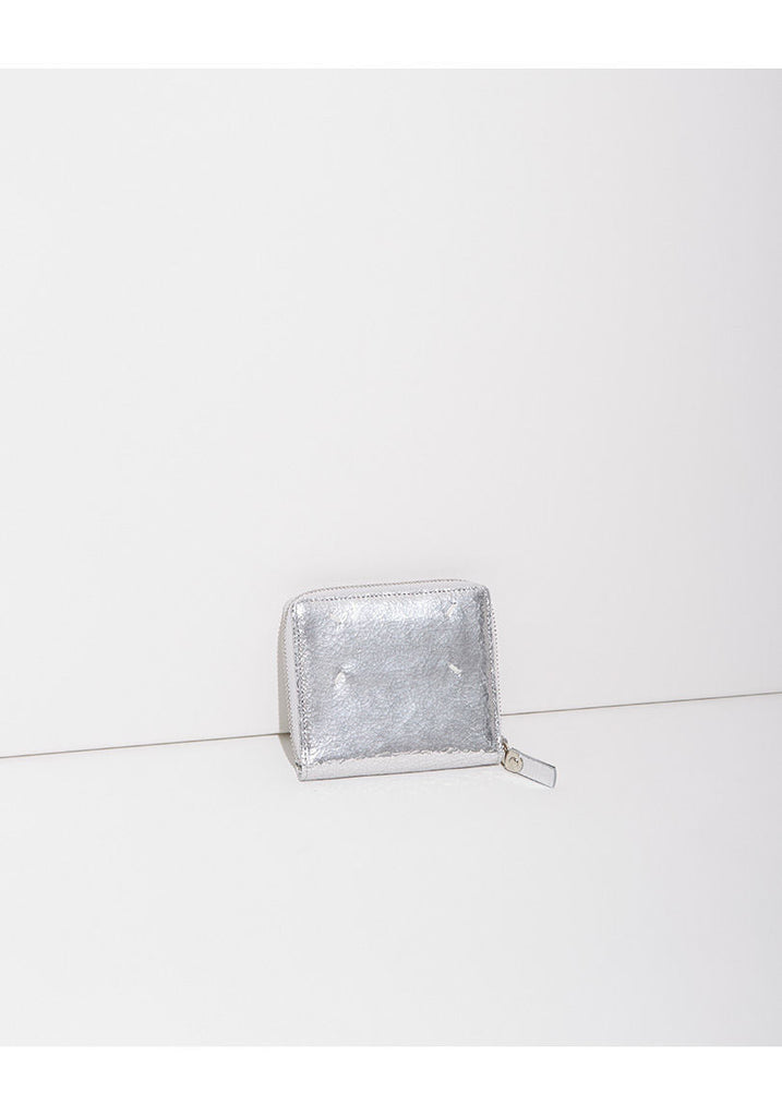 Metallic Zip Wallet