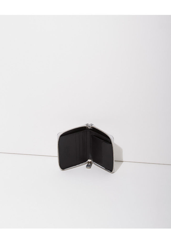 Metallic Zip Wallet