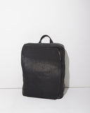 Square Leather Backpack