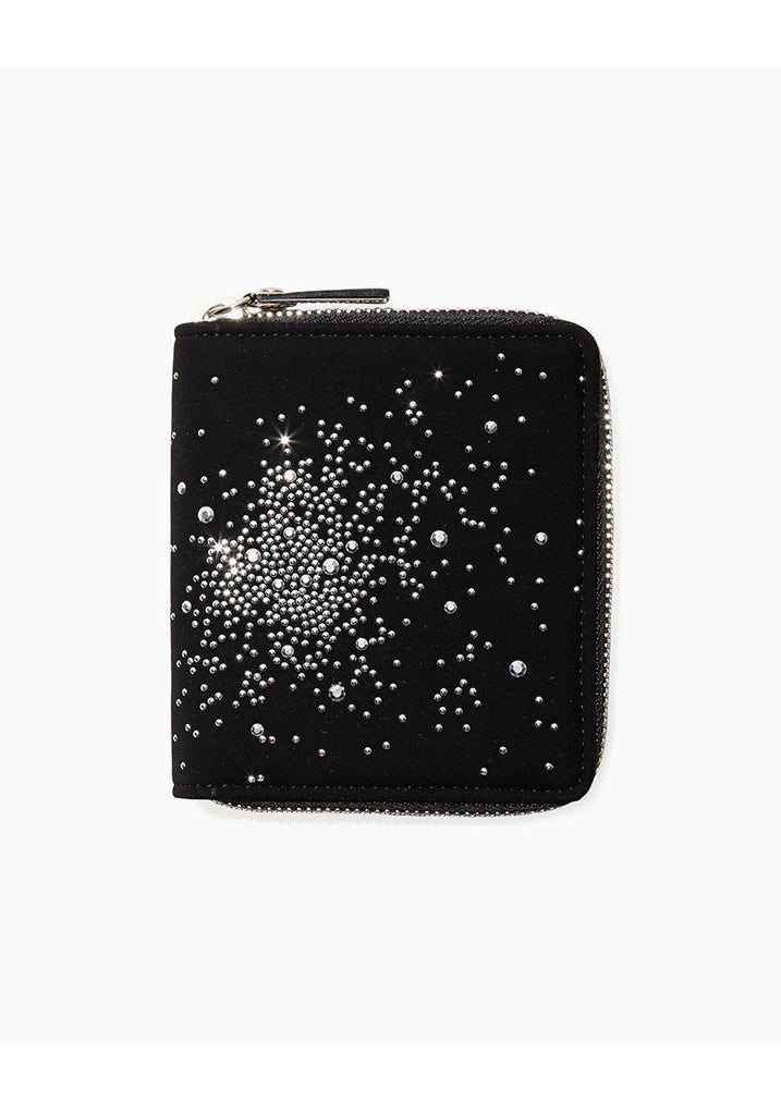 Studded Zip Wallet