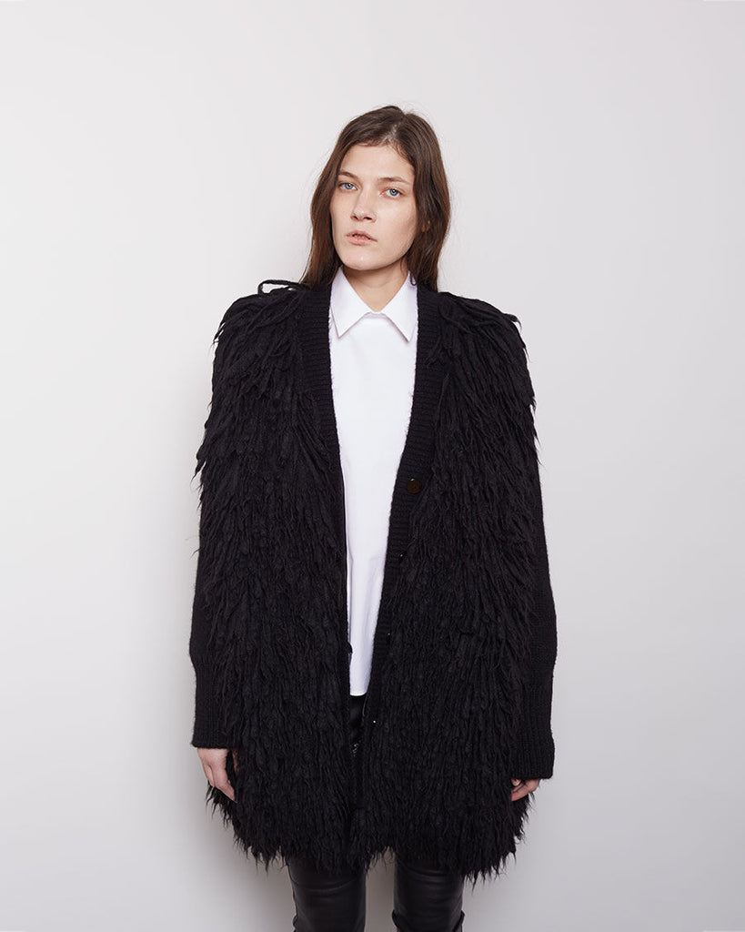 Shaggy Cardigan