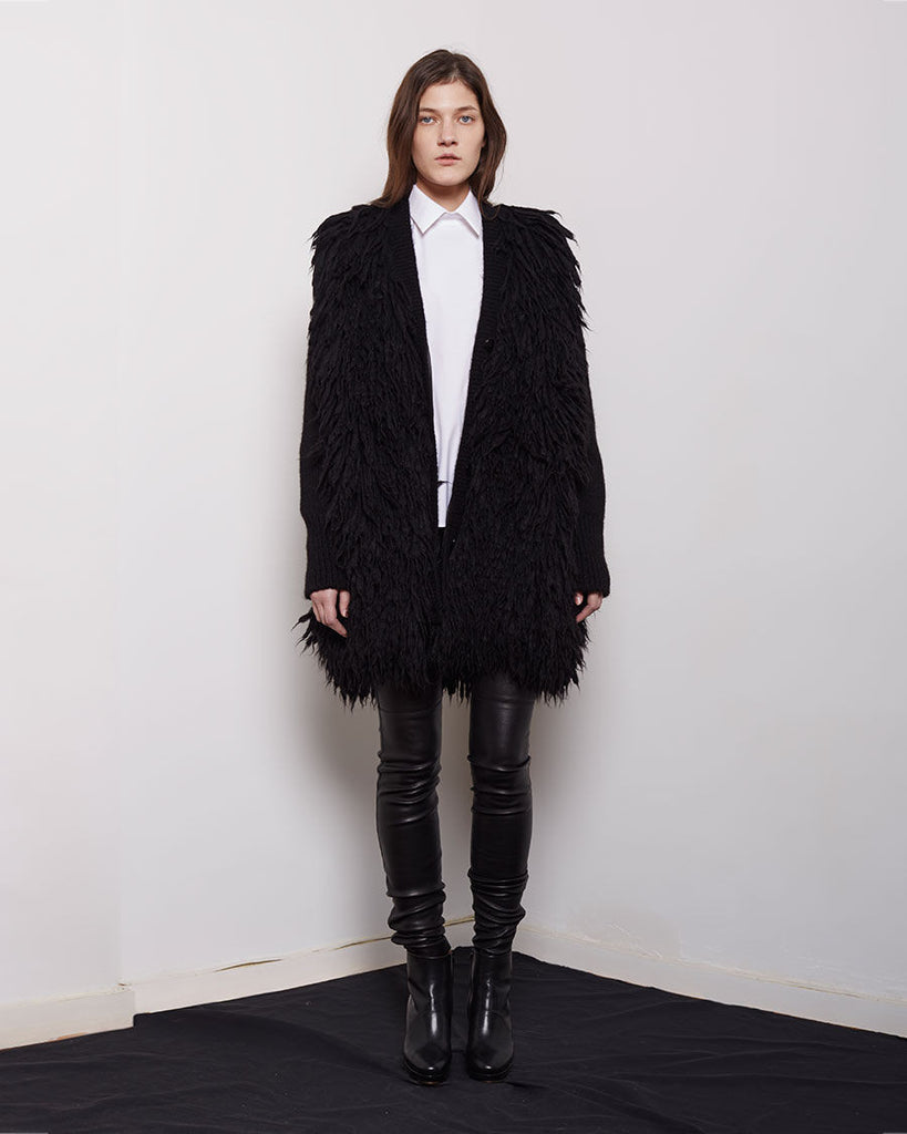 Shaggy Cardigan