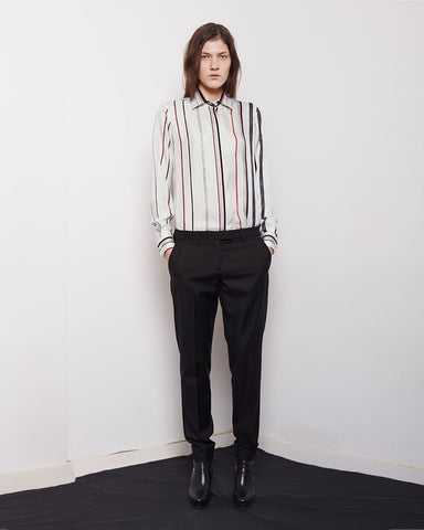 Wool Herringbone Pant