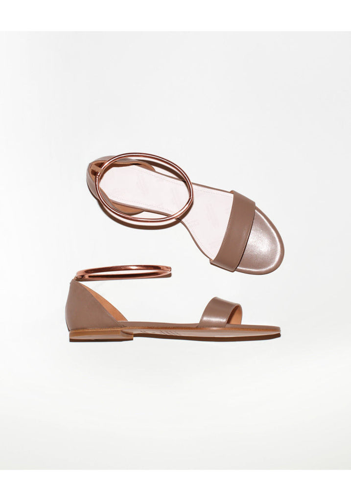 Brass-Ankle Sandal