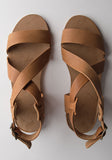 Cross-Strap Sandal