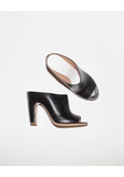 Curved-Heel Mule