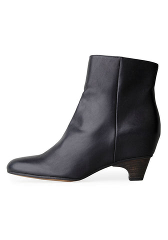 Leather Bootie