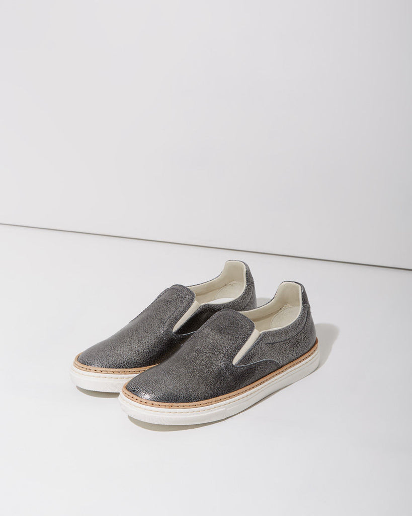 Metallic Slip-on Sneaker
