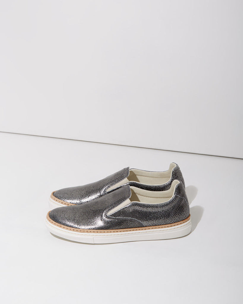 Metallic Slip-on Sneaker
