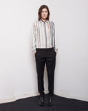 Scarf Print Silk Shirt