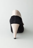 Contrast Bow Heel