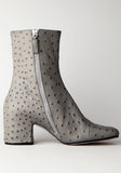 Covered Heel Ankle Boot